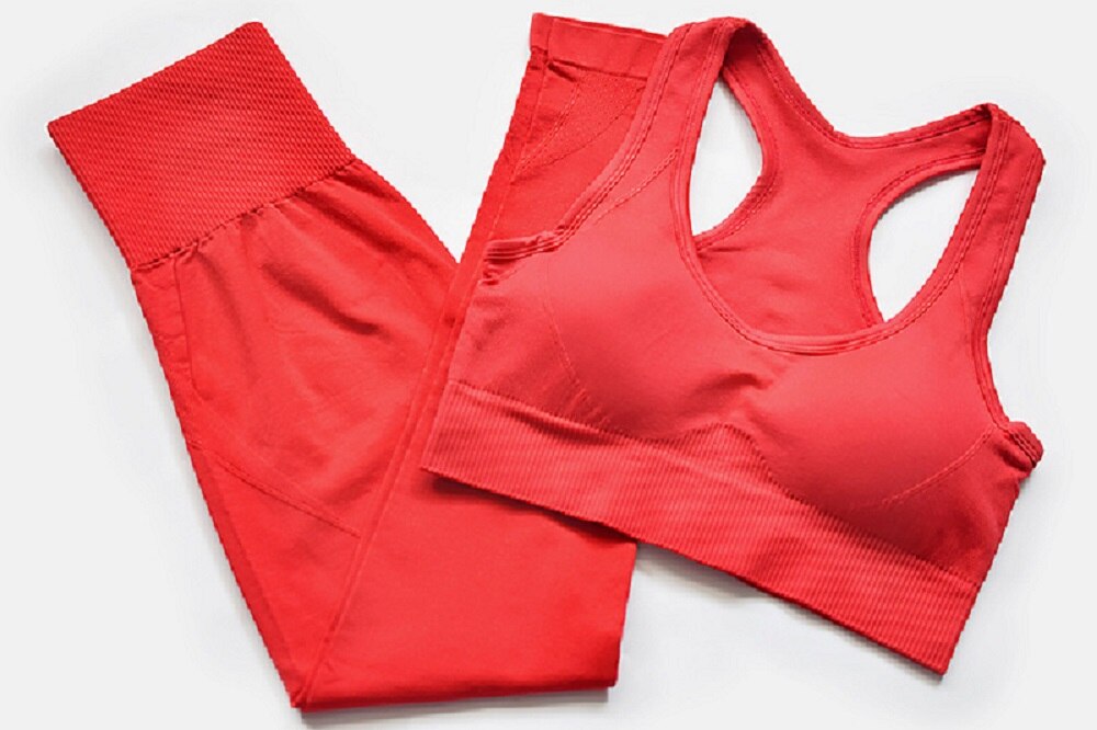 Workout Clothes For Women Seamless Yoga Set