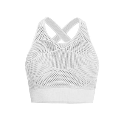 Plus Size Sports Bra Shock Proof Gathering