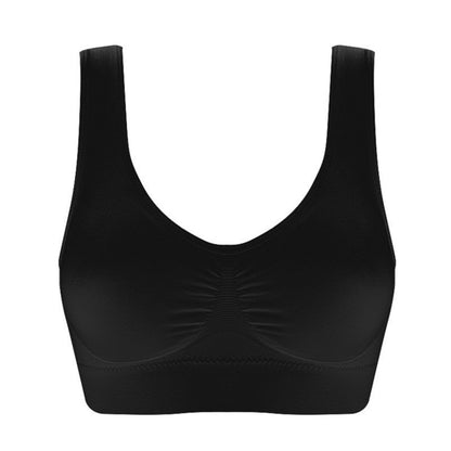 Bralette crop top fitness gym running sportswear