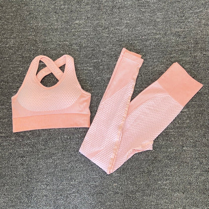 Seamless  Women Yoga Sets Female Sport Gym