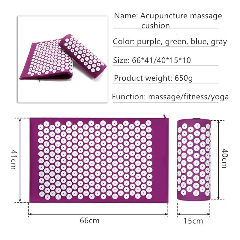 Massager Yoga Mat Cushion acupressure