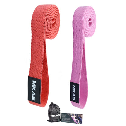 Fitness Long Resistance Bands Workout Fabric Set