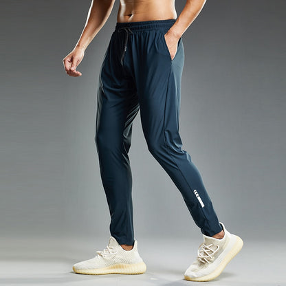 Summer Thin Men Jogging Sweatpants Elastic