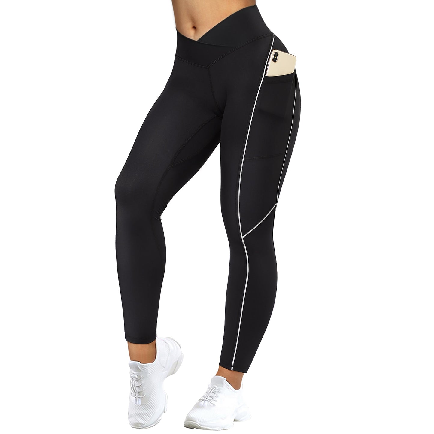 Leggings Women V Waist Tights Gym Clothing