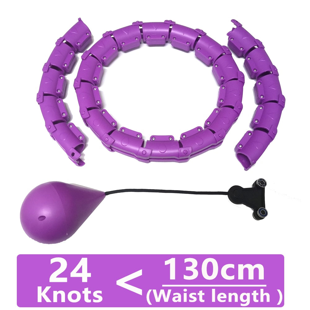 Smart Weighted Sport Hoop Abdominal Waist Fitness