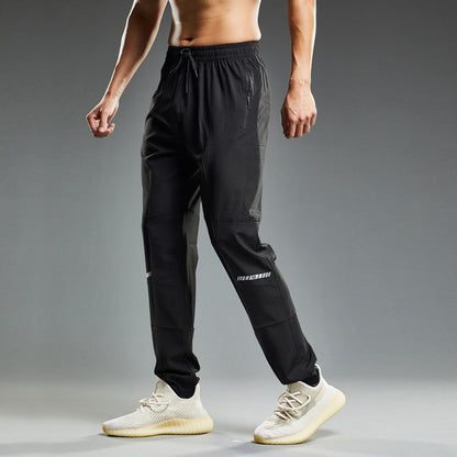 Quick Drying Sport  Pants Men Running Pants With Zipper