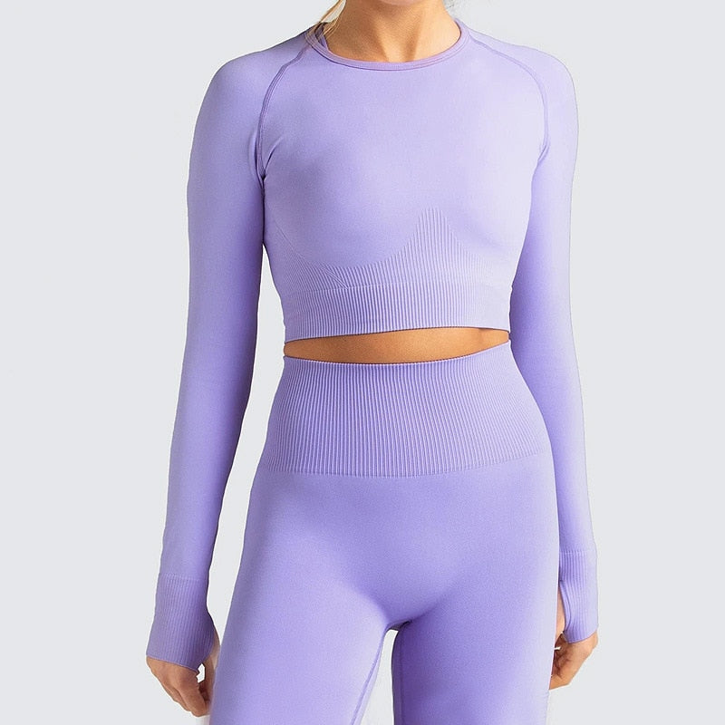 Workout Clothes For Women Seamless Yoga Set