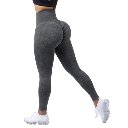 Seamless Leggings Solid Scrunch Butt Lifting