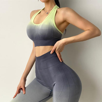 New ombre seamless leggings for women high waist