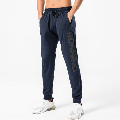 Gym Sweatpants Man Thin Fitness Trousers Slim Fit