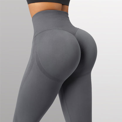 Seamless Leggings Solid Scrunch Butt Lifting