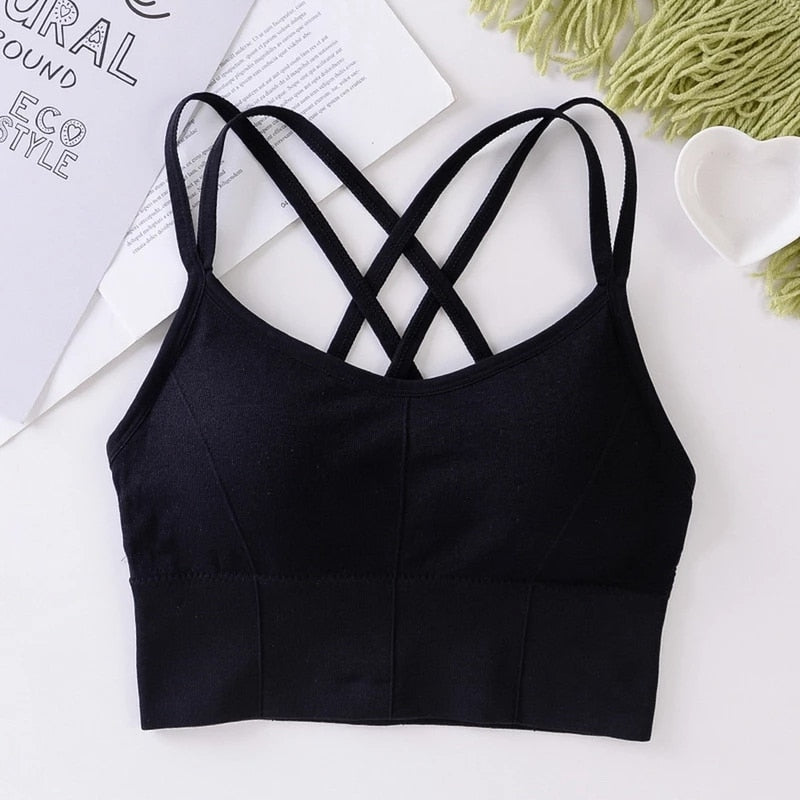 Women Yoga Sport Bra Women Shockproof Sports