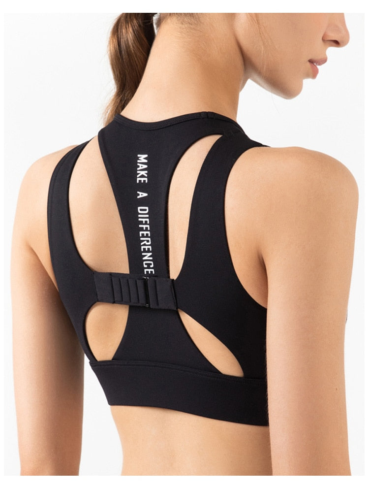 Women Support Shockproof Sport Bra High Impact