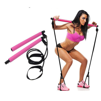 Yoga CrossFit Resistance Bands Exerciser Pull Rope