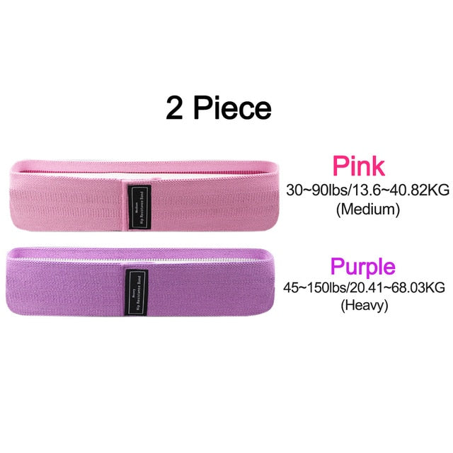 Fitness Rubber Band Elastic Yoga Resistance Bands