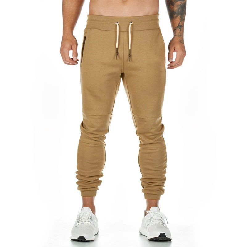 New Cotton Gym Pants Men Quick Dry Fit Running Jogging