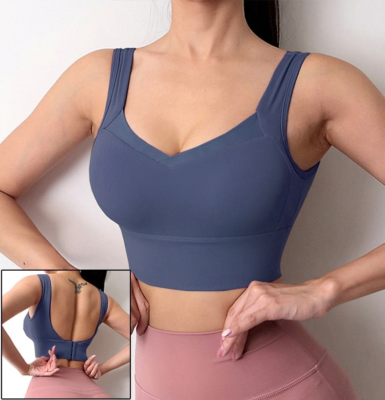 Cloud Hide Sexy Women Sports Bra Fitness