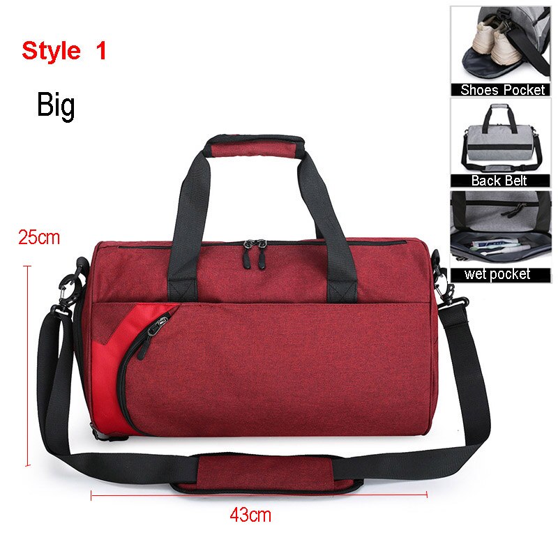 Men Gym Bags For Training Bag Fitness Travel