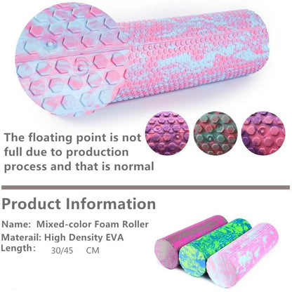 Iridescent Cloud Yoga Foam Roller Pilates Block