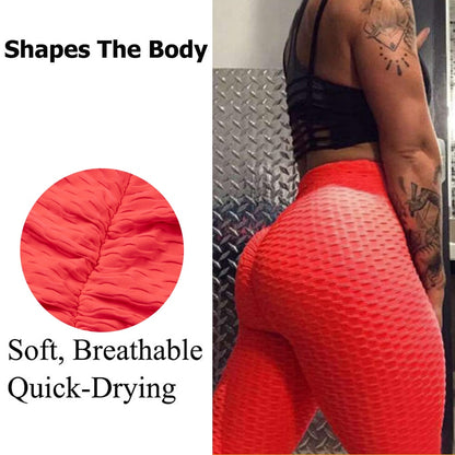 Scrunch Leggings Women Sexy Butt Anti-Cellulite Leggings