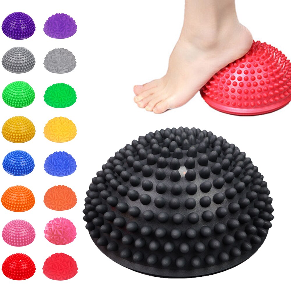 Half Sphere Yoga Balls PVC Inflatable Foot Massage