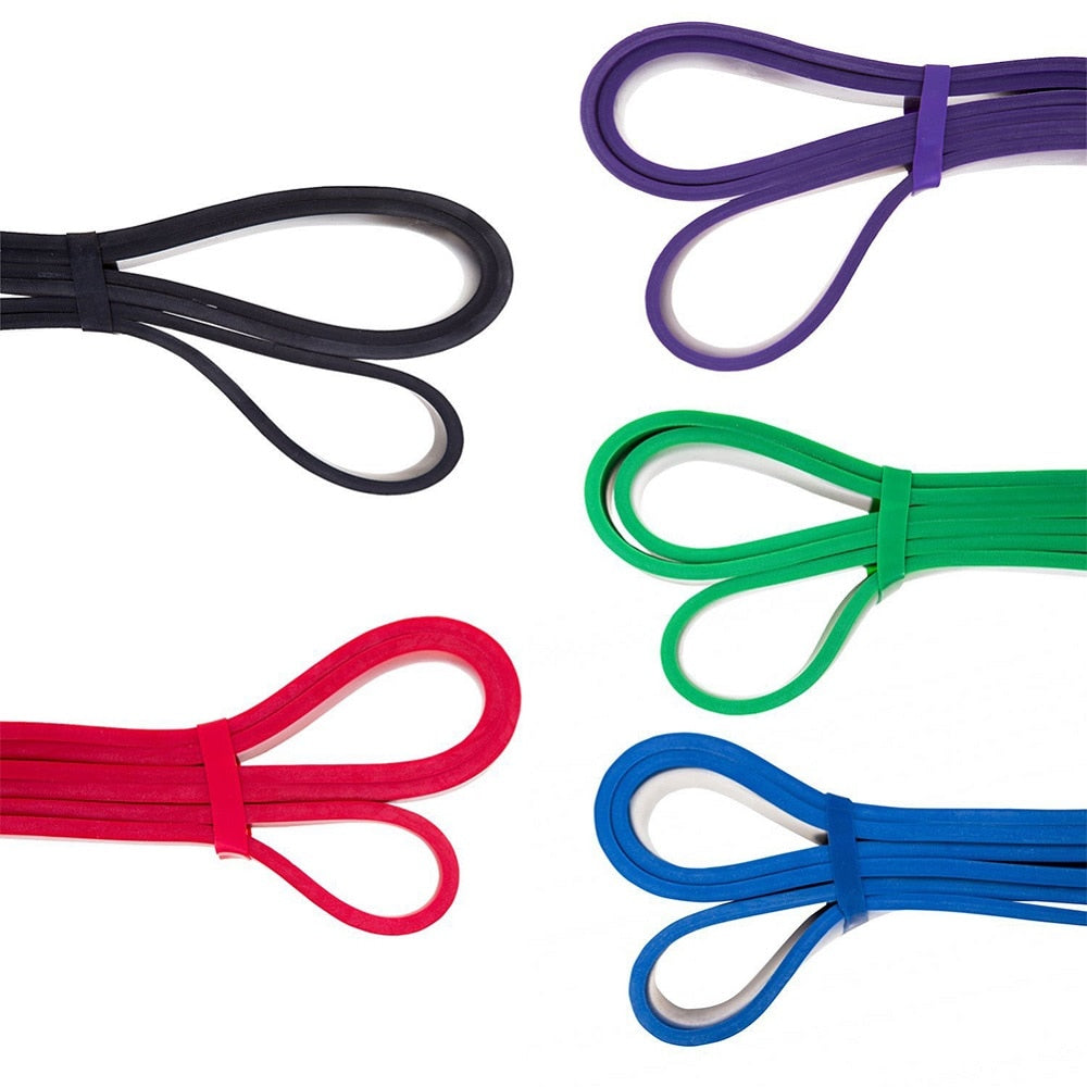 Fitness Rubber Resistance Bands Set Heavy