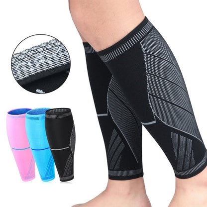 Running Athletics Compression Sleeves Leg Calf Shin