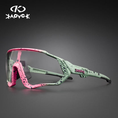 Photochromic Cycling Sunglasses Men Women Sport Road