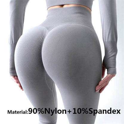 High Waist  Push Up Seamless Sport Legging  Yoga Pants