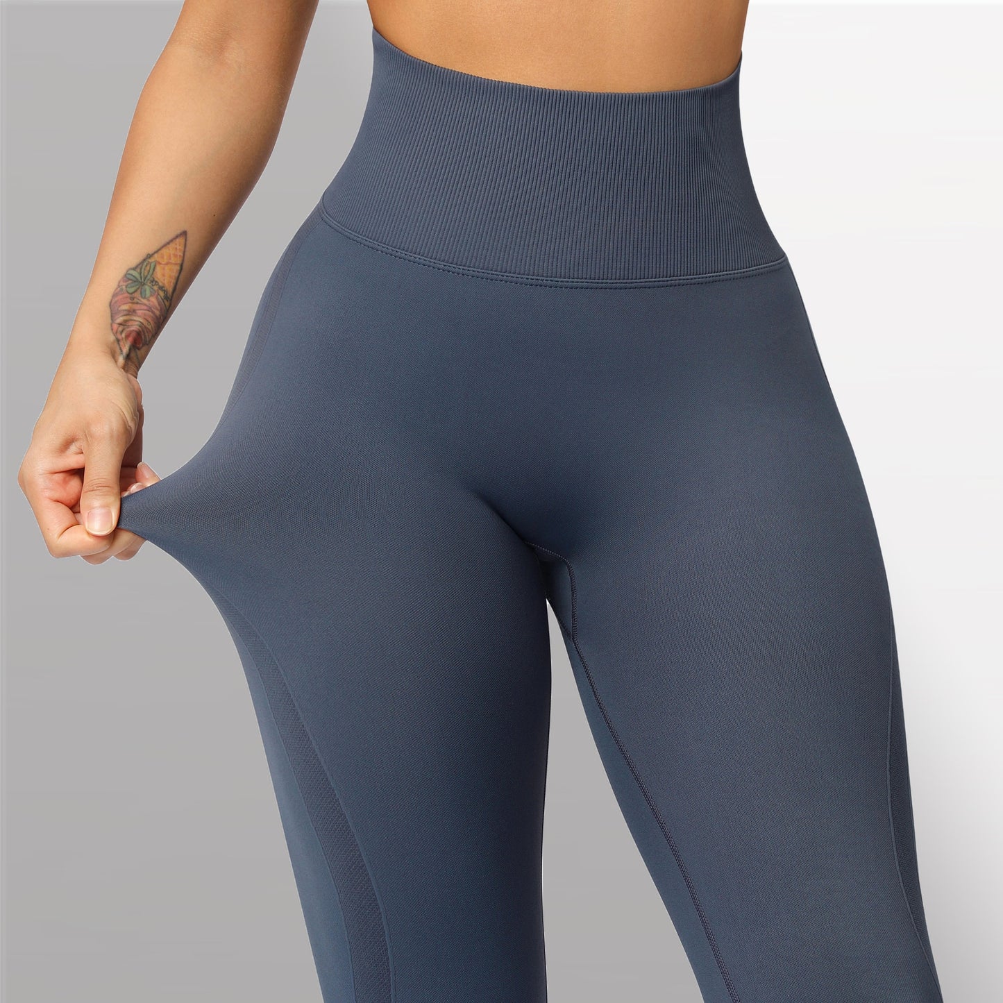 Seamless Leggings Solid Scrunch Butt Lifting