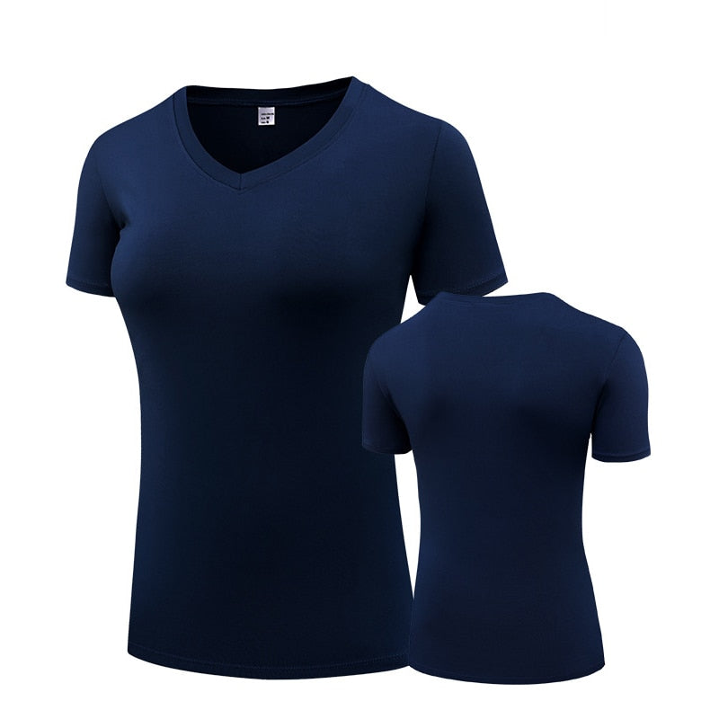 Fitness Women Shirts Quick Drying T Shirt Elastic