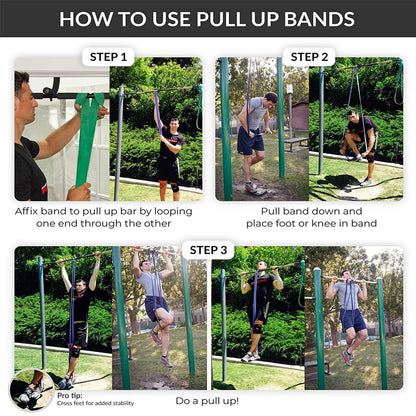Training Resistance Bands Gym Home Fitness Rubber