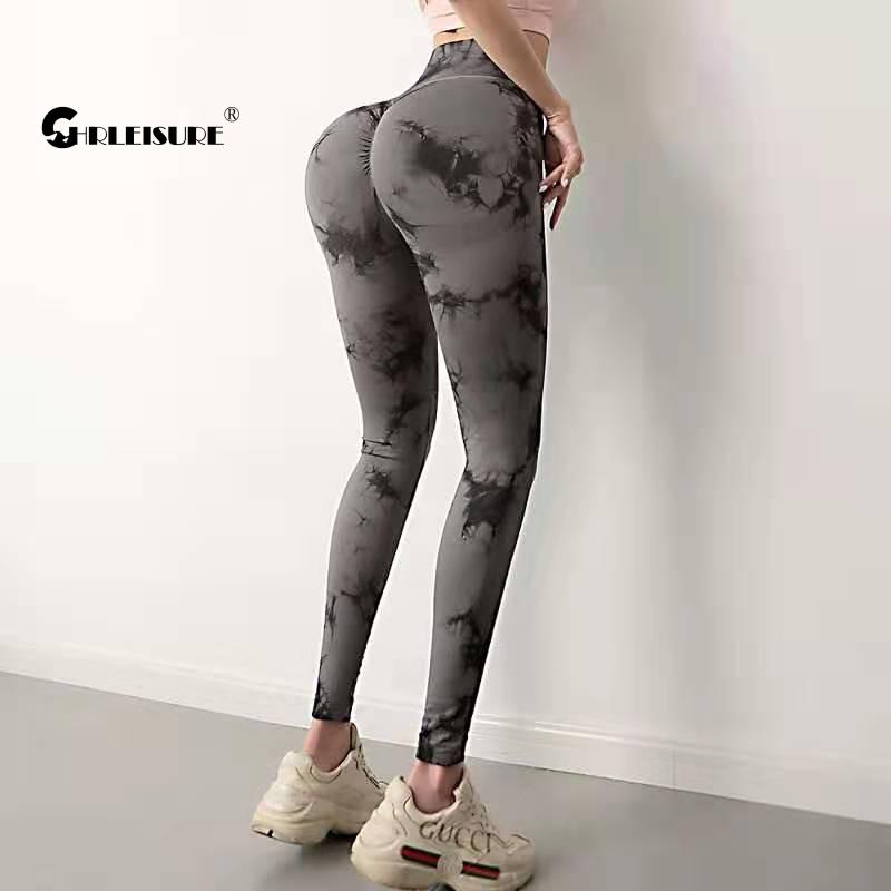 Tie Dye Leggings Sport Women Fitness Sexy High Waist