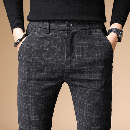 Men's Plaid Pants Mens Four Seasons Pants