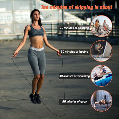 Bearing Skipping Rope Jumping Rope CrossFit Workout