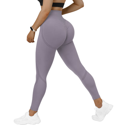 Seamless Leggings Solid Scrunch Butt Lifting