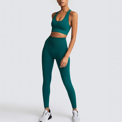 Two Piece Set Women Sportswear Workout Clothes