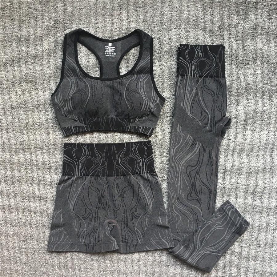 Water Ripples Mercury Yoga Women Gym Fitness Clothing