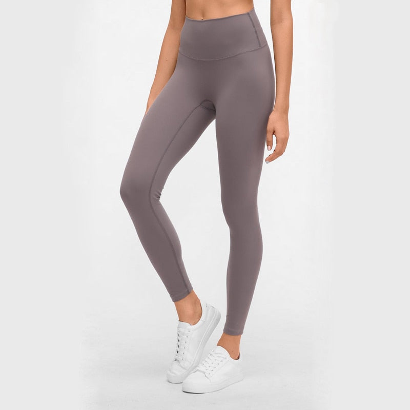 Yoga Leggings No Front Seam Buttery Soft Workout Leggings