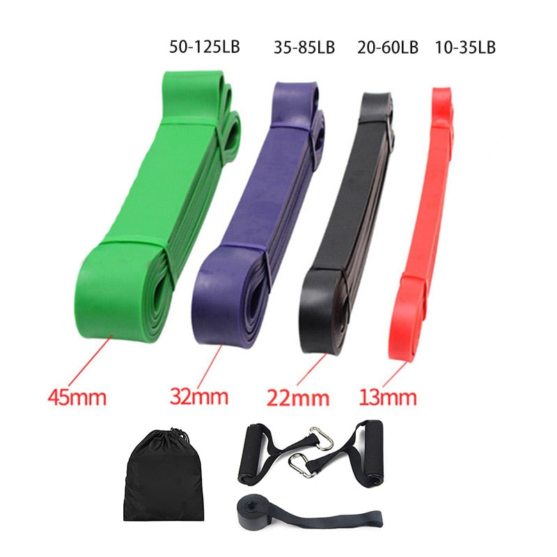 Elastic Resistance Band Exercise Expander Stretch