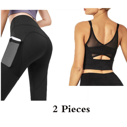 Yoga Bras Fitness Shirts Running Tops Sports Bra Gym