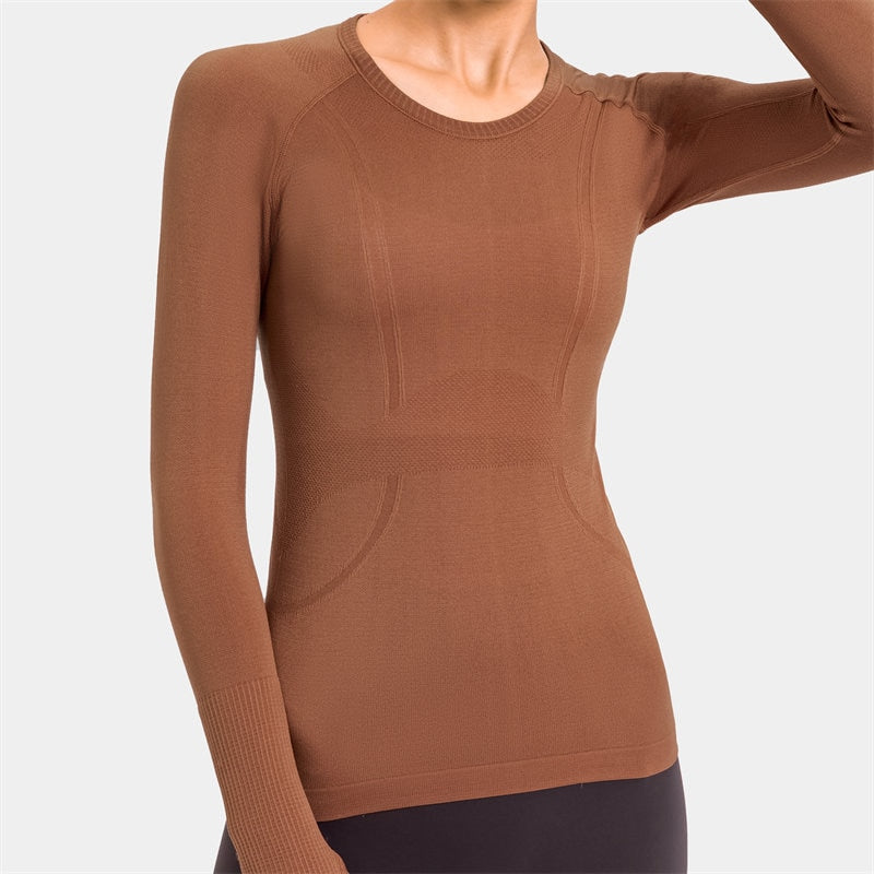 Women Yoga Seamless Top Super Soft Shirt