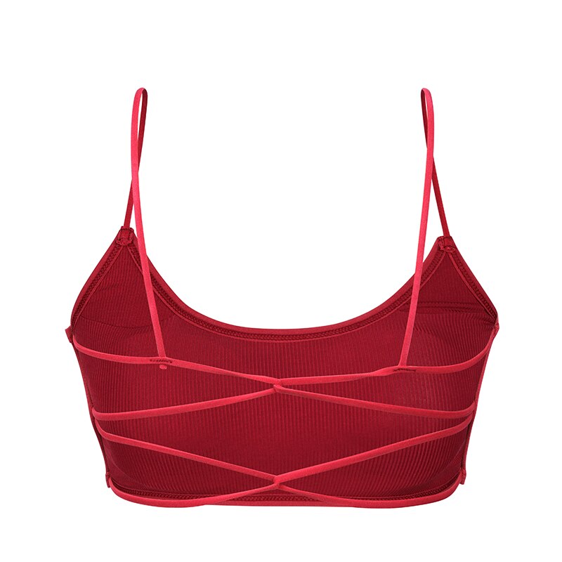 Beauty Cross Back Sport Bra For Women Yoga Sport