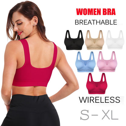 Women Yoga Bras Sports Top Wireless