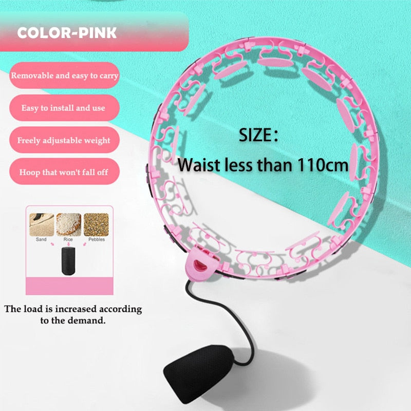 Waist Adjustable Sports Hoop Weight Loss Thin Waist