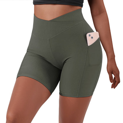 Women Fitness Leggings Push Up Booty Shorts