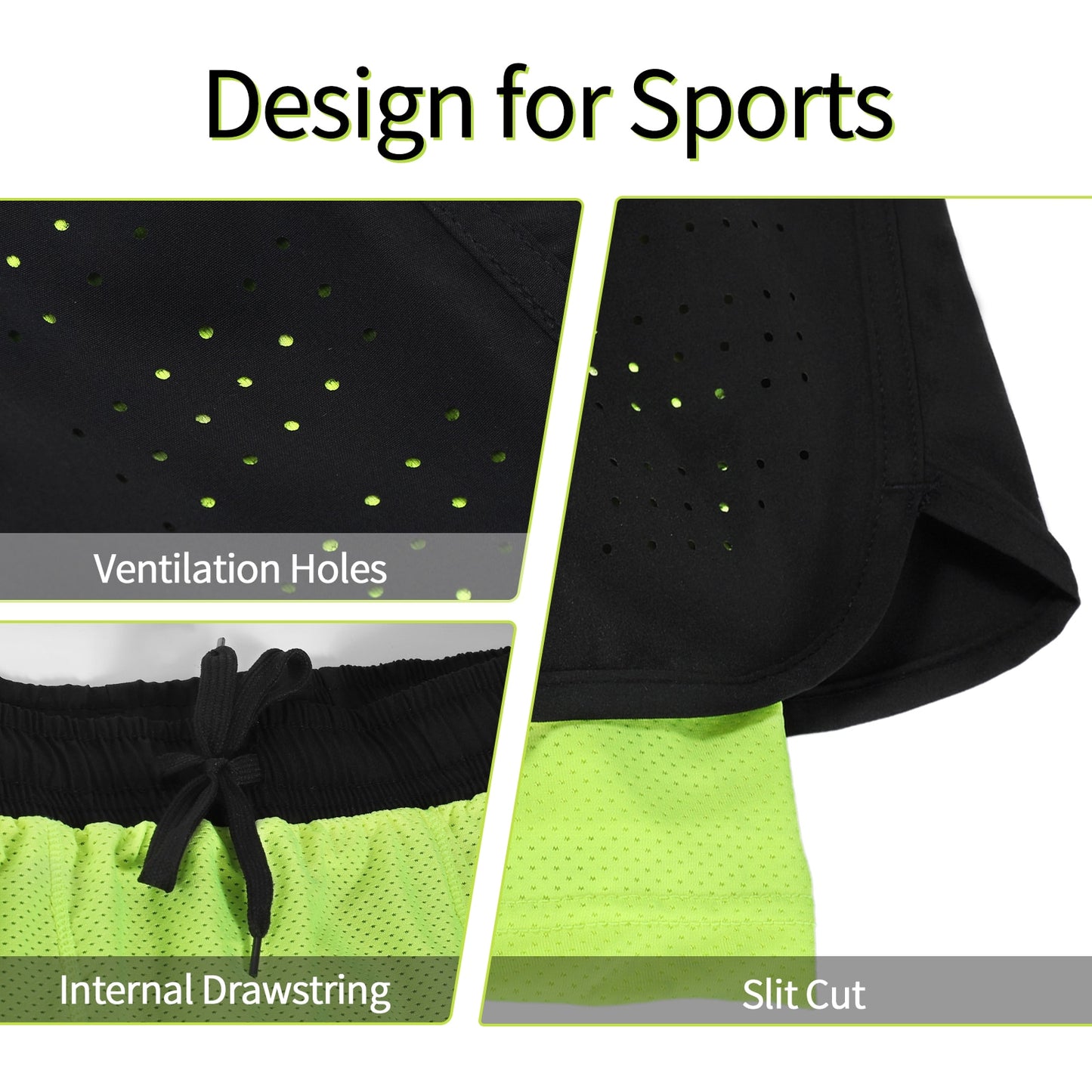 Running Shorts Outdoor Sports Training Exercise Jogging