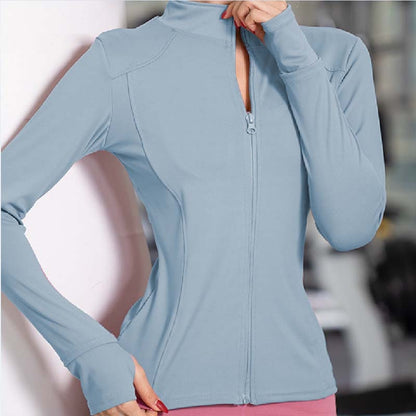 Women's Long Sleeves Sports Running Shirt Breathable