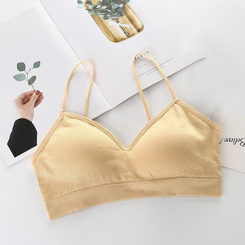 Sexy Solid Women Sports Bra Tops High Impact