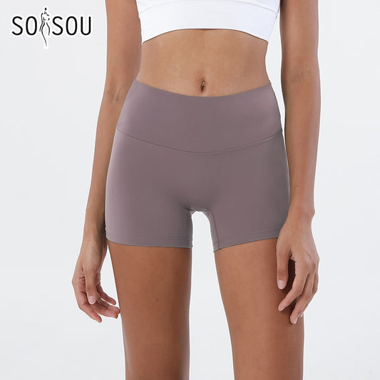 Fitness Shorts Female Tight Cycling Shorts Yoga Shorts